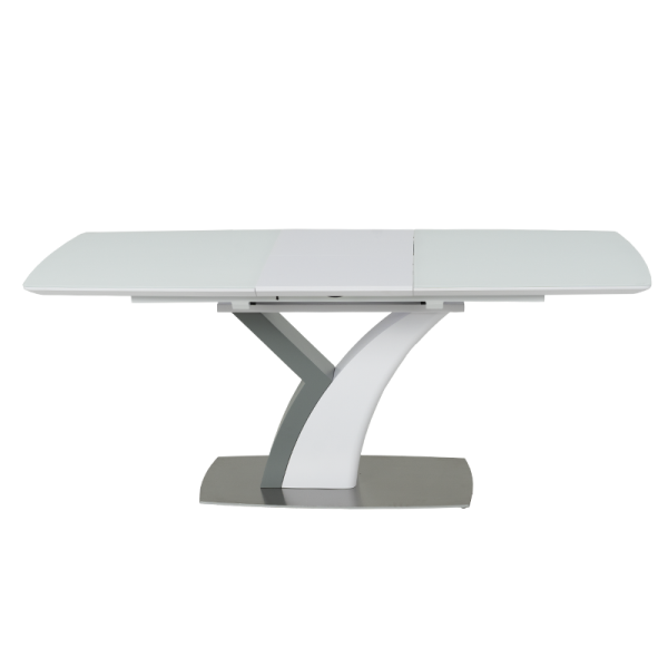 Разтегателна трапезна маса OMIS - бяла