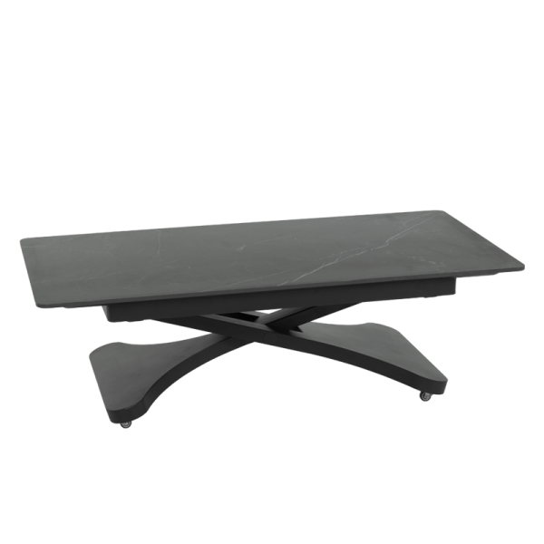 Маса с повдигащ механизъм ONOTO - черна