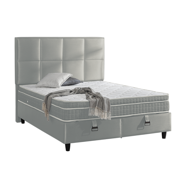 Тапицирана спалня с матрак MAGNUM 180 x 200 - бежов 19