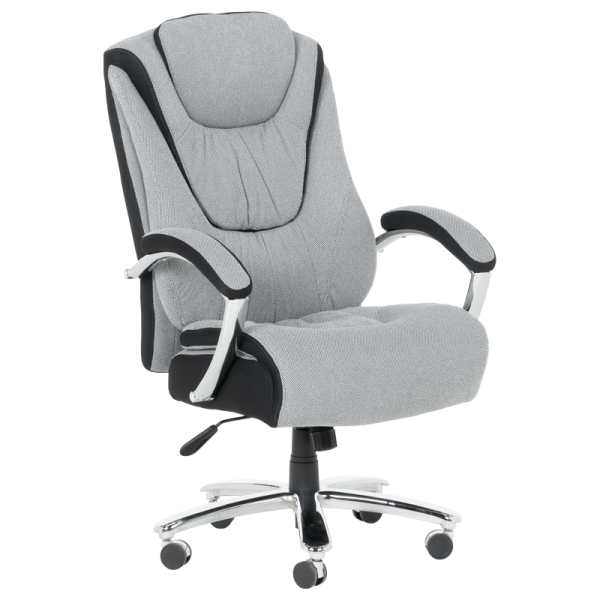 Президентски офис стол Carmen 6201 - сив