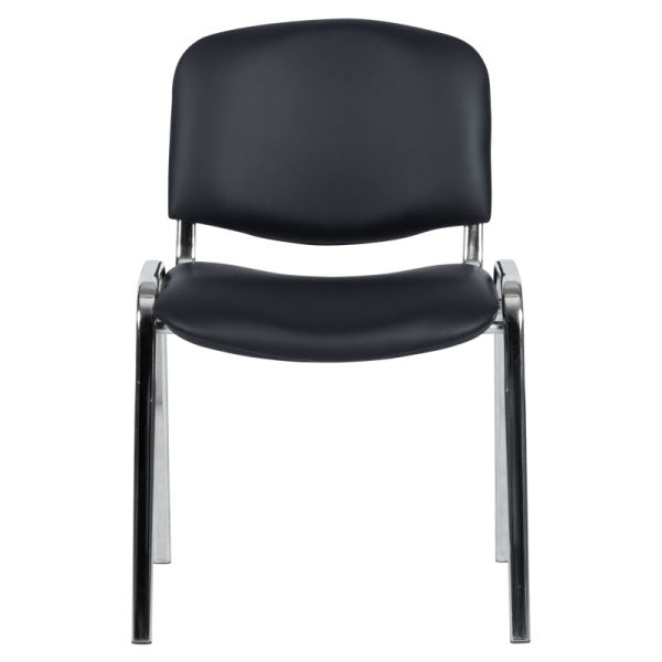 Посетителски стол Carmen 1135-1 LUX - черен N