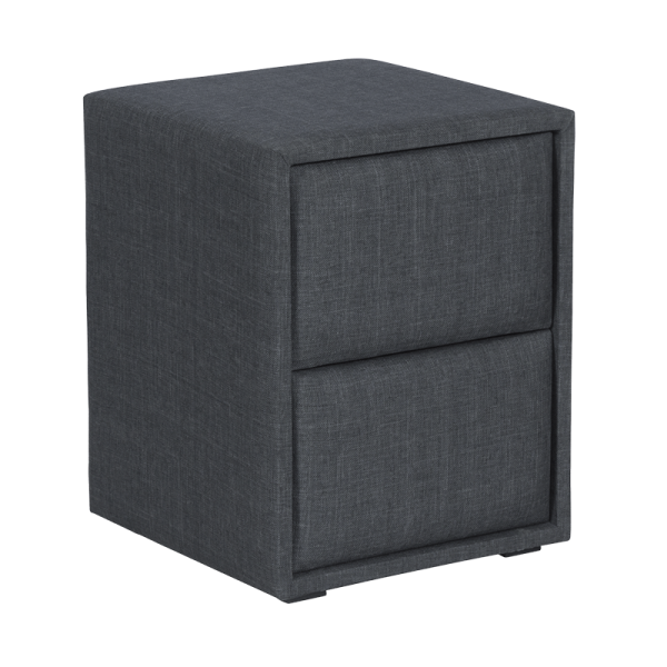 Нощно шкафче за спалня PICASSO - графит 501