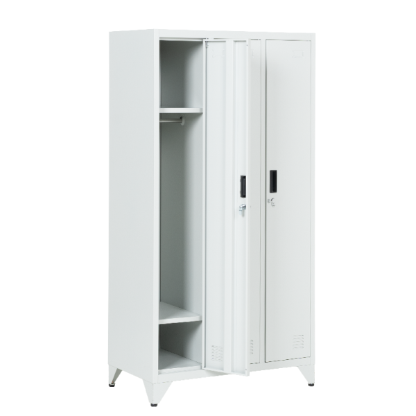 Метален шкаф Carmen CR-1295 K - сив