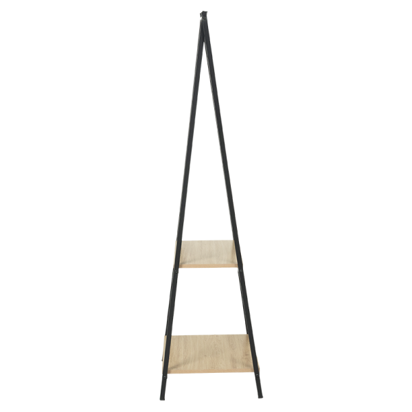 Закачалка за дрехи VARNAMO - бук / черно