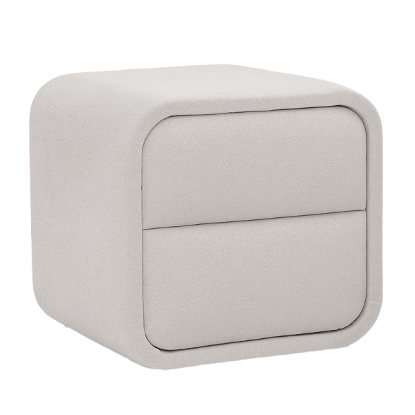 Нощно шкафче за спалня MYKONOS - перла SY