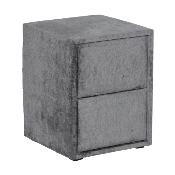 Нощно шкафче за спалня LINDA - сив 13