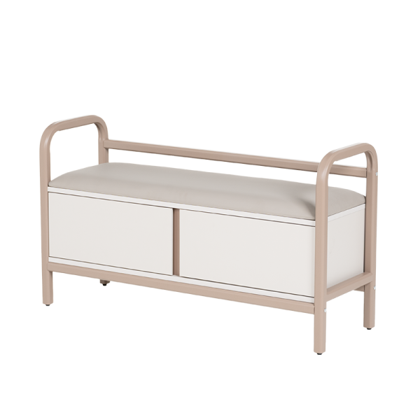 Шкаф за обувки с пейка BALABAC - капучино