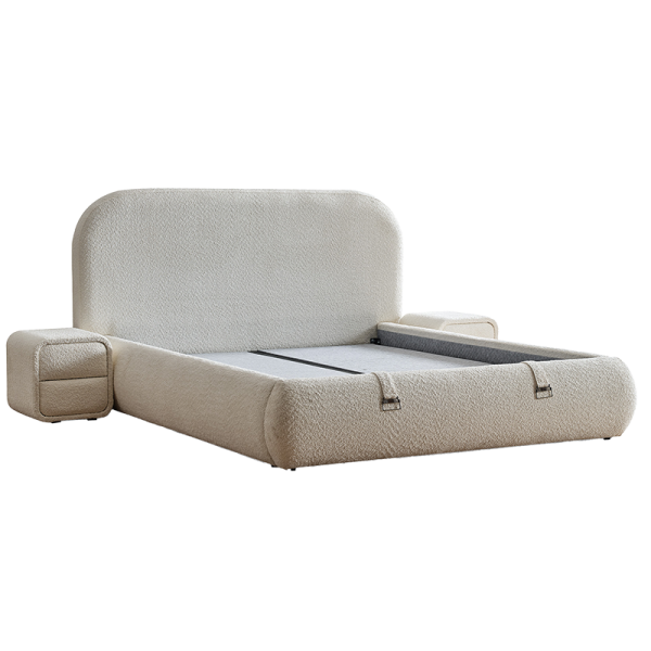 Тапицирана спалня с матрак FABER 140 х 200 - лате 06