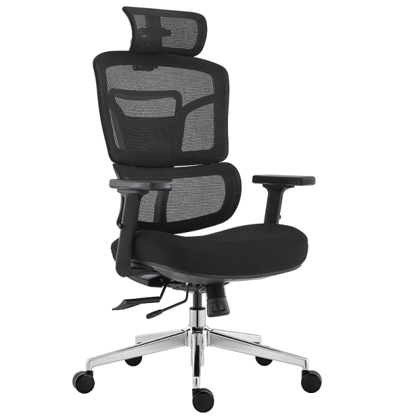 Ергономичен стол Carmen 7589 - черен