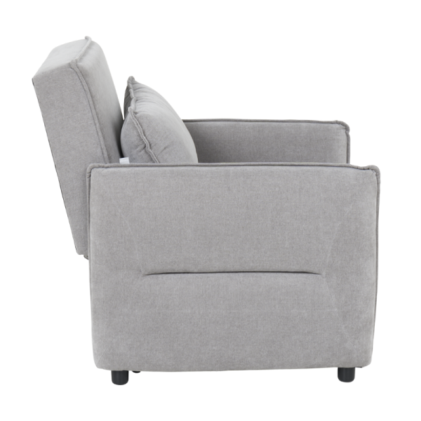 Разтегателен фотьойл AKETI - сив М11