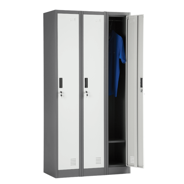 Метален шкаф Carmen CR-1242 J SAND - сив/графит