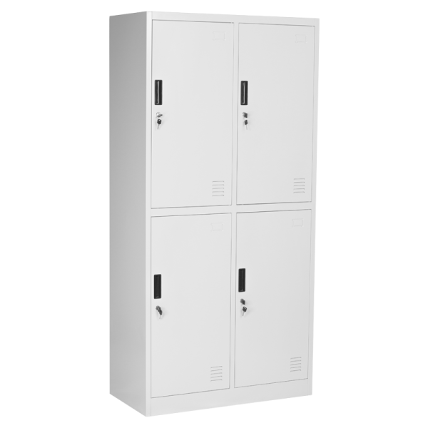 Метален шкаф Carmen CR-1251 J - сив