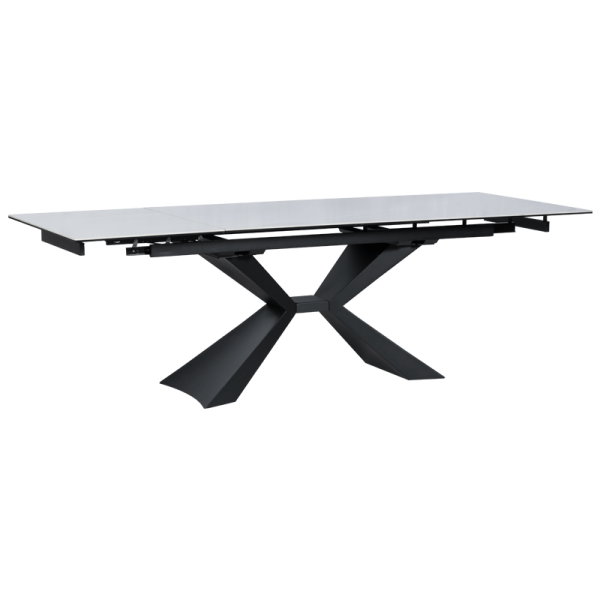 Разтегателна трапезна маса TOME - бяла