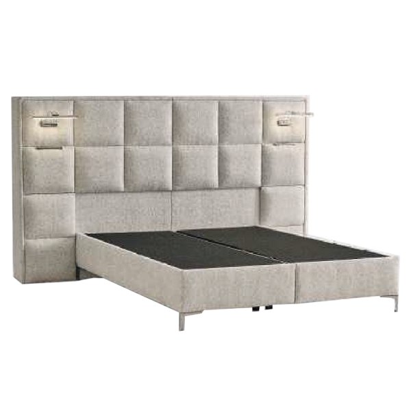 Тапицирана спалня с матрак I SLEEP 180 х 200 - шампанско 318