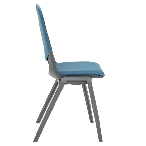 Посетителски стол LIMBER - син