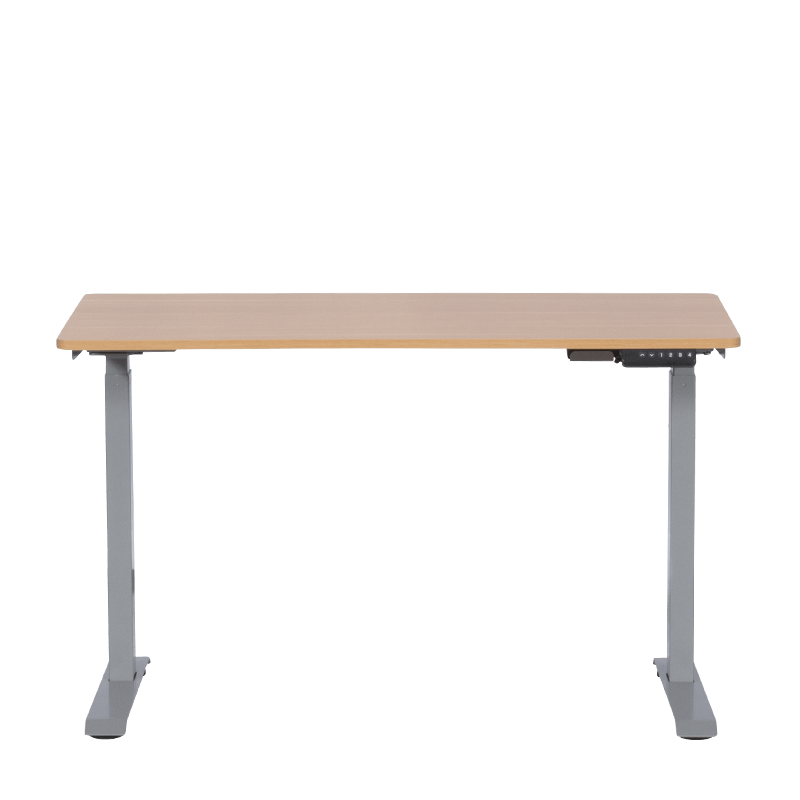 Ергономично бюро с регулиране на височината Carmen CR-119 - бук-сив