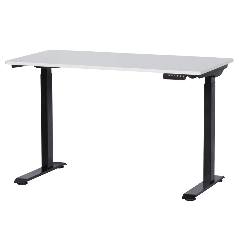 Ергономично бюро с регулиране на височината Carmen CR-119 - бял-черен