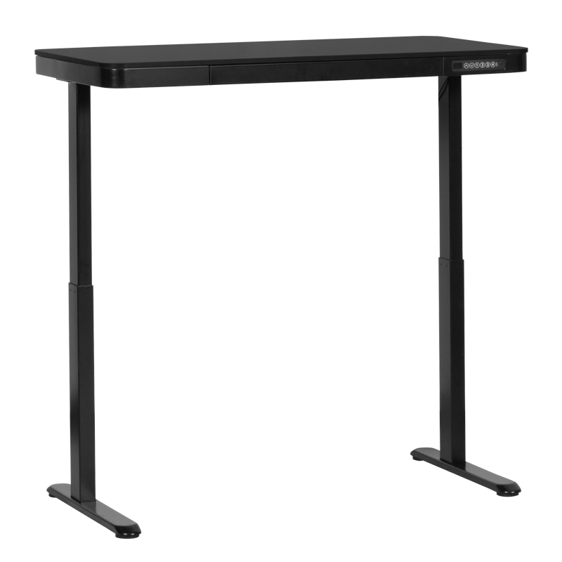 Ергономично регулируемо бюро Carmen CR-118 E - черно