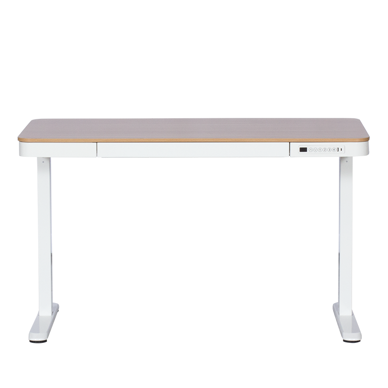 Ергономично регулируемо бюро Carmen CR-118 E - бук-бял