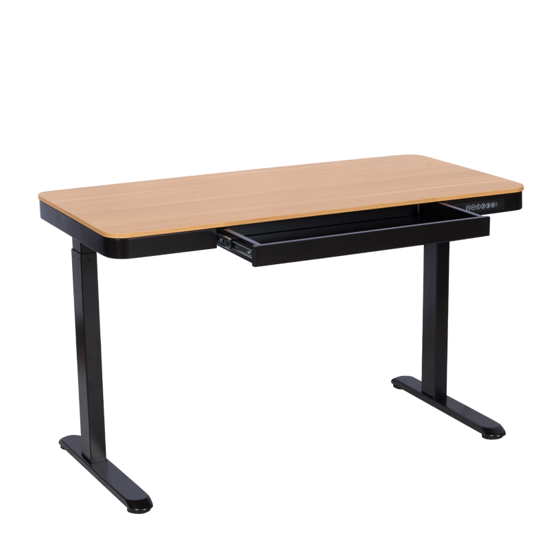 Ергономично регулируемо бюро Carmen CR-118 E - бук-черен