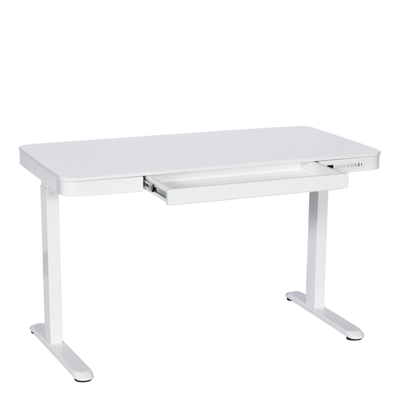 Ергономично регулируемо бюро Carmen CR-118 E - бяло