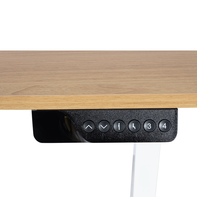 Ергономично регулируемо бюро Carmen CR- 4825 - бук-бял