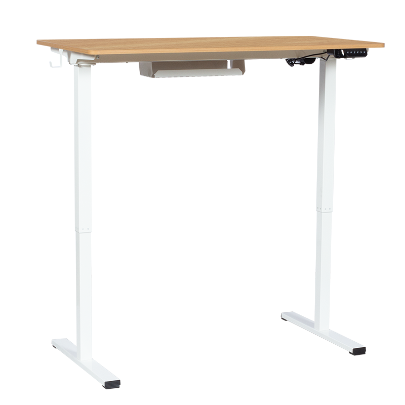 Ергономично регулируемо бюро Carmen CR- 4825 - бук-бял