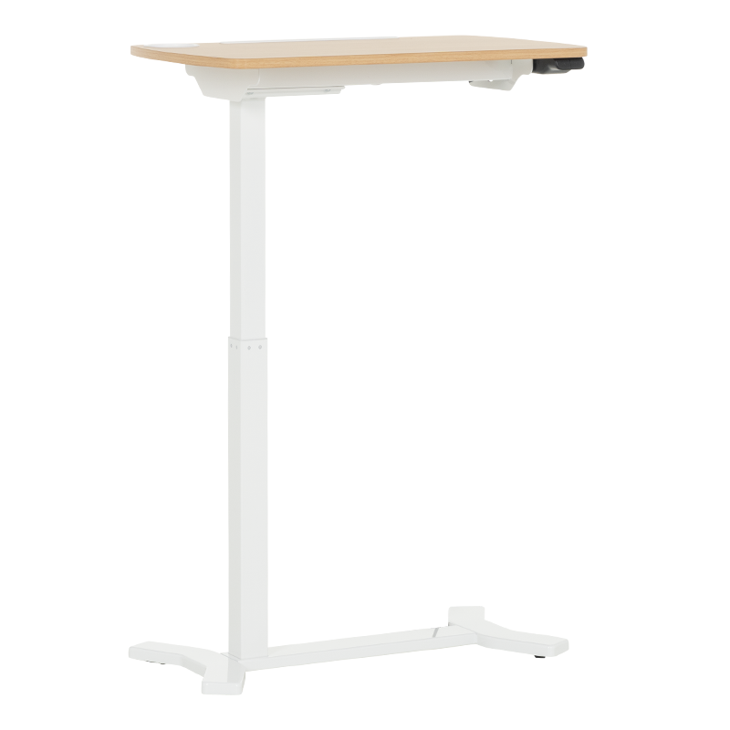 Подвижна регулируема маса за лаптоп Carmen CR-025 - бук / бял