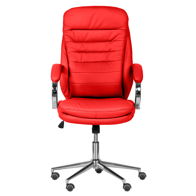 Президентски офис стол Carmen 6113-1 - червен