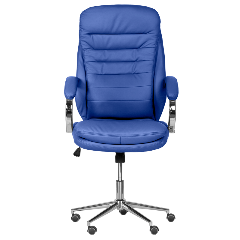 Президентски офис стол Carmen 6113-1 - син