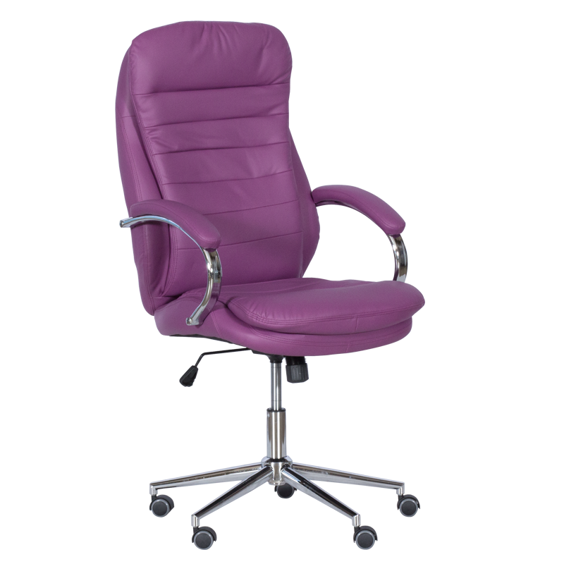 Президентски офис стол Carmen 6113-1 - лилав