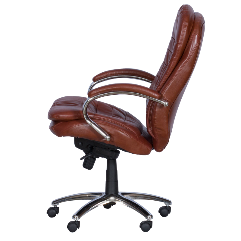 Президентски офис стол Carmen 8113-1 - искрящо кафяв