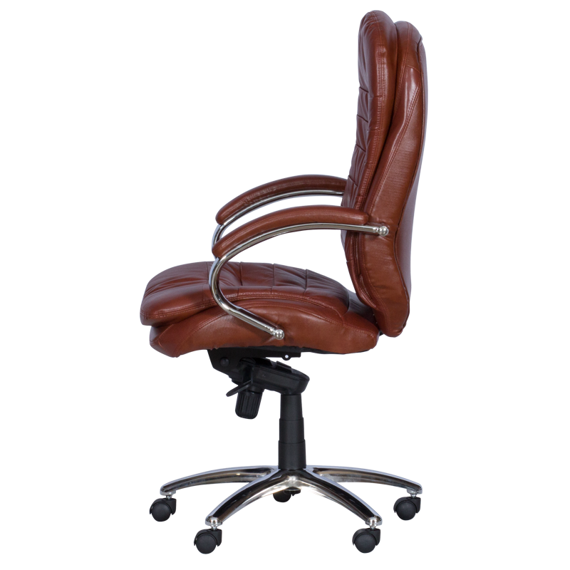 Президентски офис стол Carmen 8113-1 - искрящо кафяв