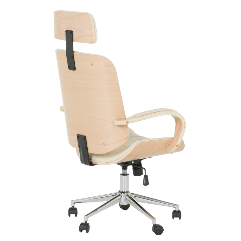 Президентски офис стол Carmen 6404 - бук-крем