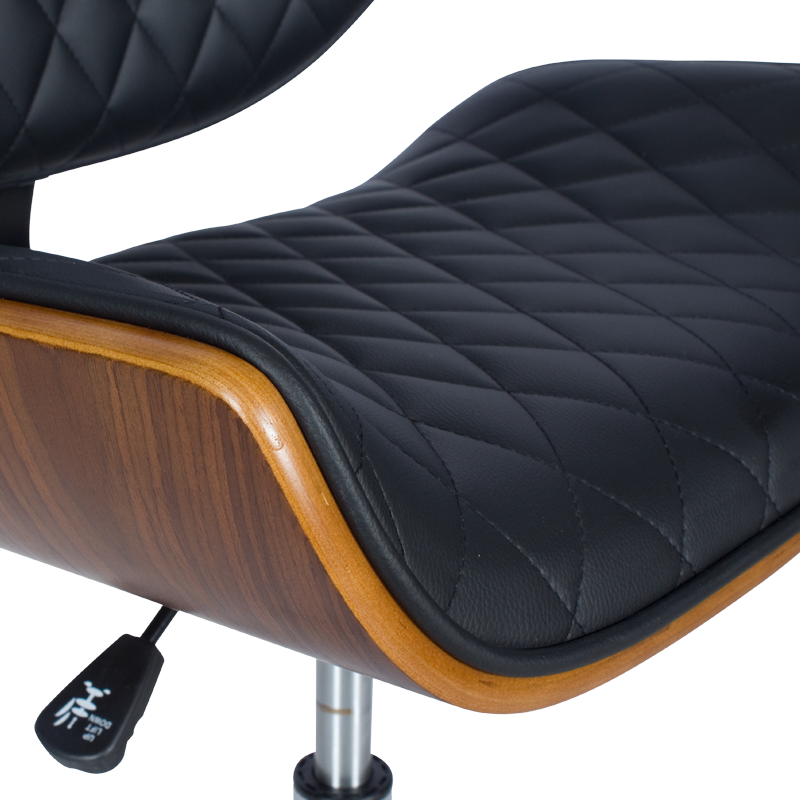 Президентски офис стол Carmen 6410 - орех - черен