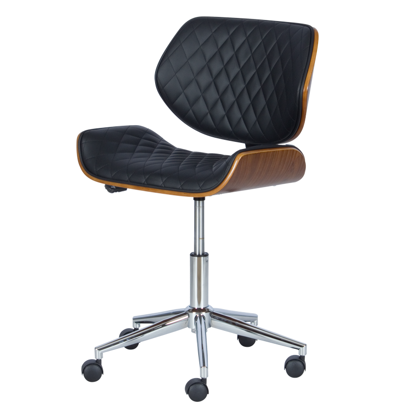 Президентски офис стол Carmen 6410 - орех - черен