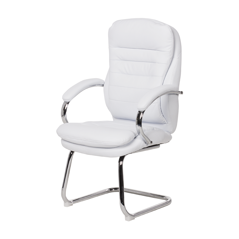 Посетителски стол Carmen 6154 - бял