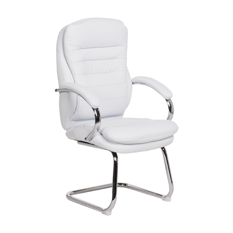 Посетителски стол Carmen 6154 - бял