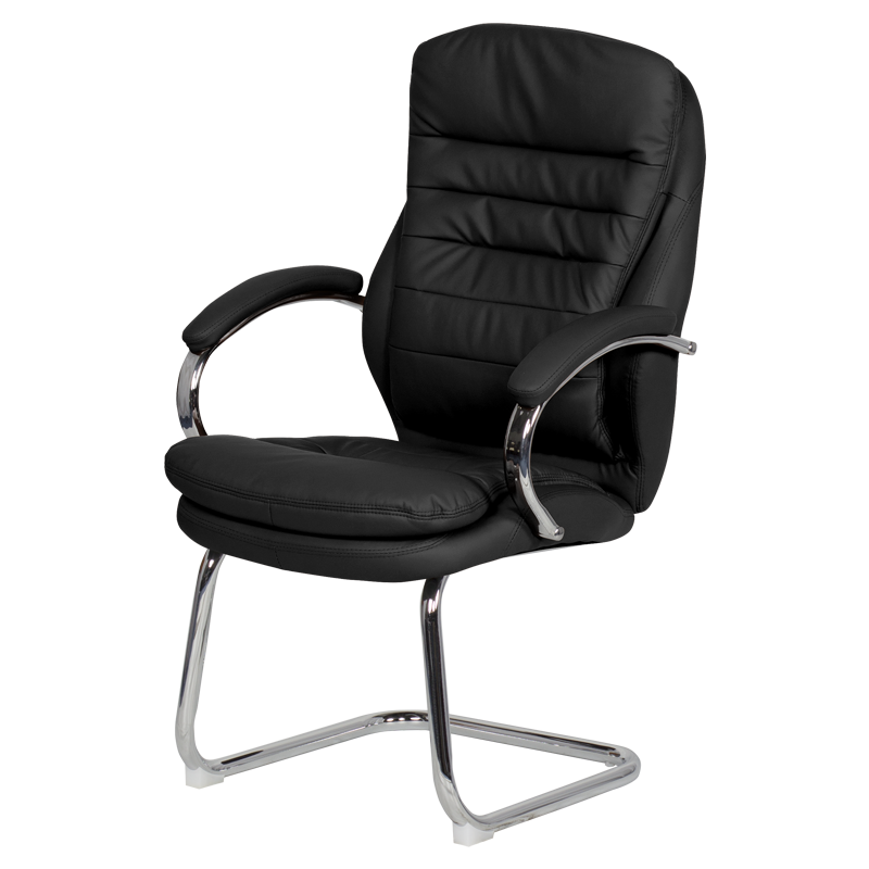 Посетителски стол Carmen 6154 - черен