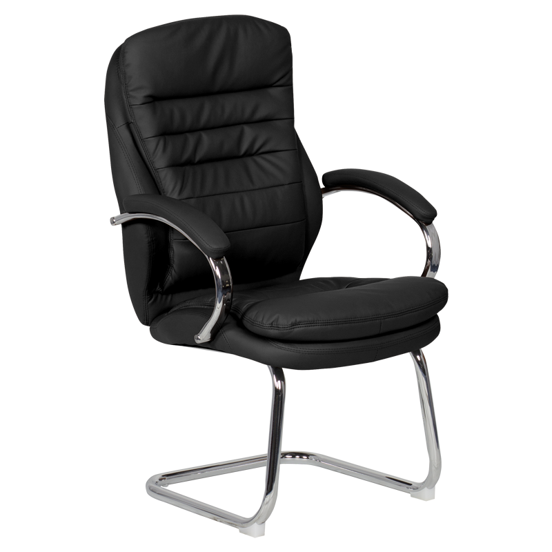 Посетителски стол Carmen 6154 - черен