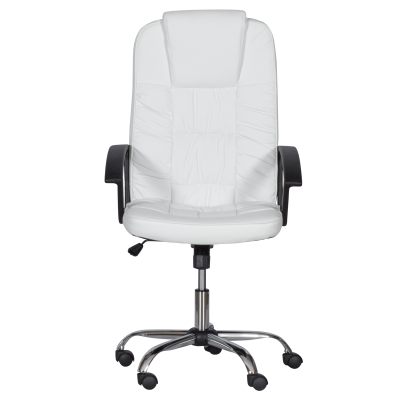 Президентски офис стол Carmen 6681 - бял