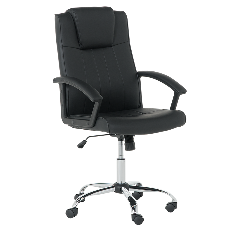 Президентски офис стол Carmen 6076-2 - черен