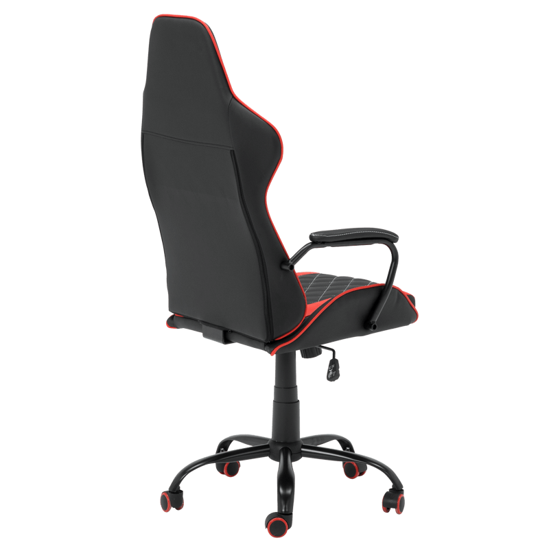 Геймърски стол Carmen 6310 - черен - червен