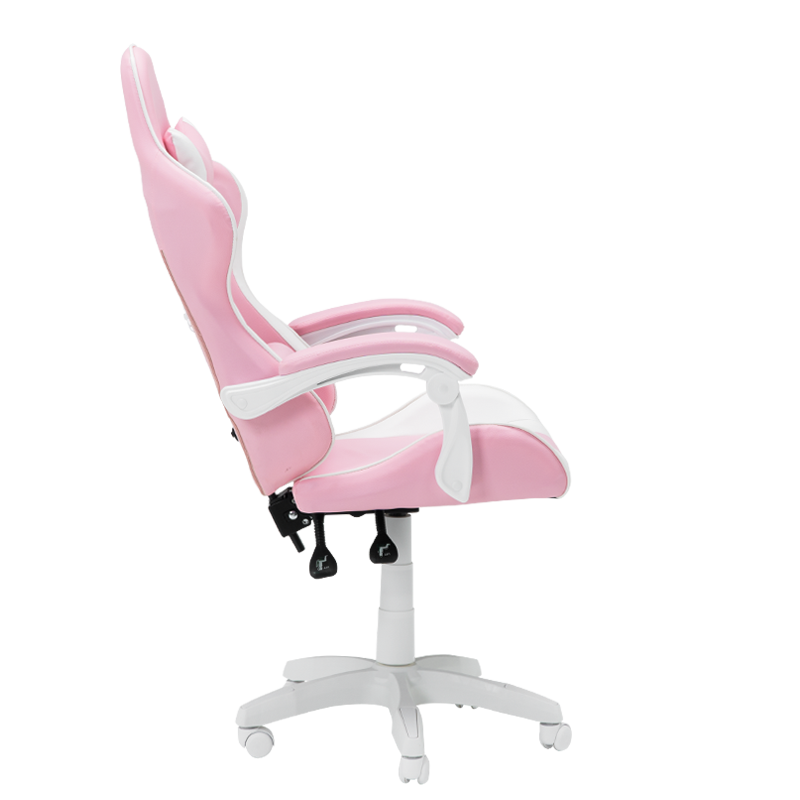 Геймърски стол Carmen 6311 - бял - розов