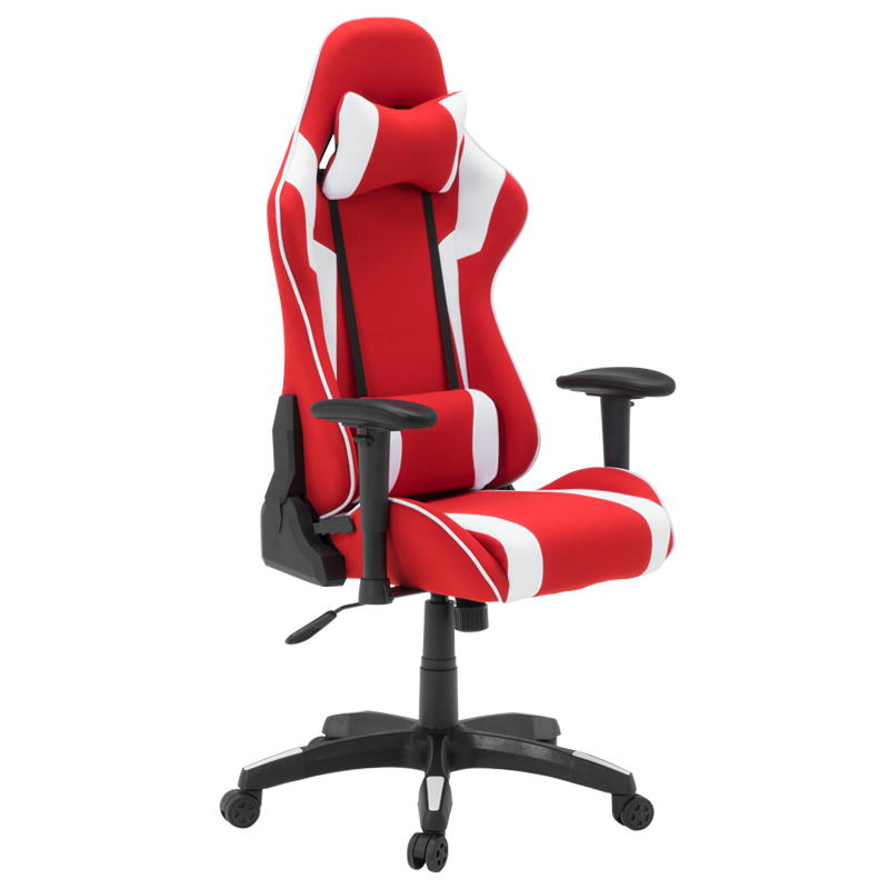 Геймърски стол Carmen 6312 - бял - червен