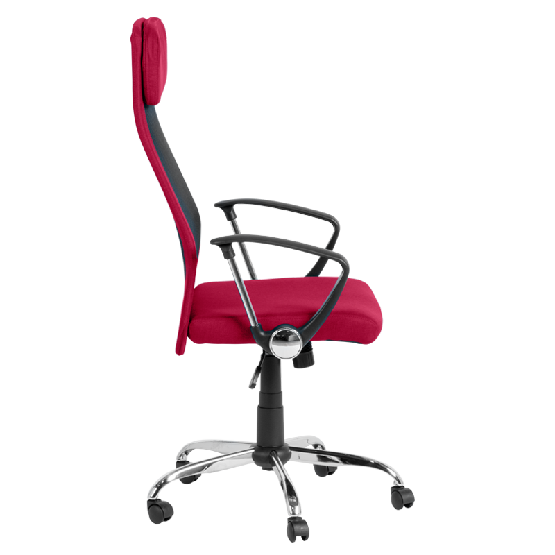 Президентски офис стол Carmen 6183 - бургунди