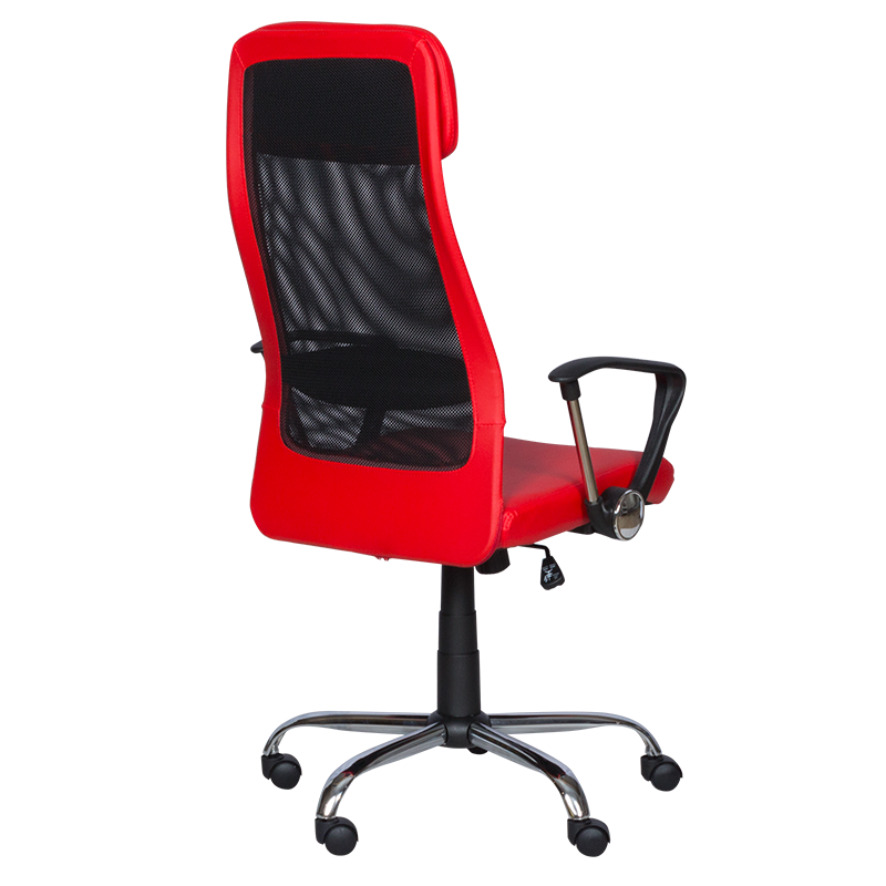 Президентски офис стол Carmen 6184 M - червен