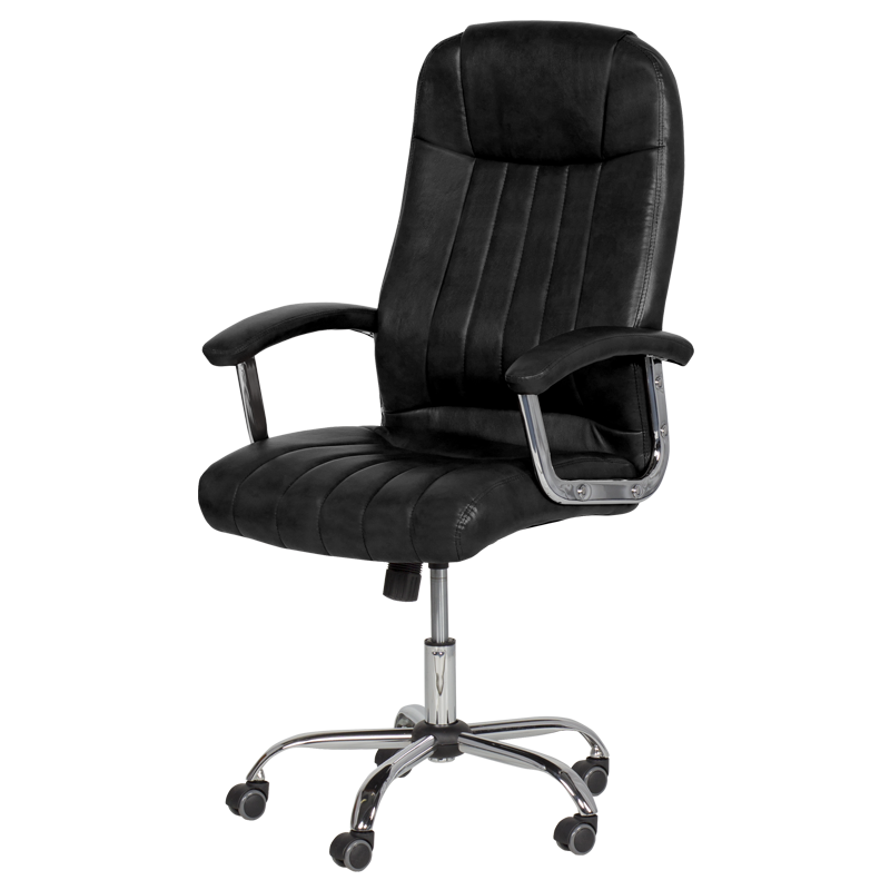 Президентски офис стол Carmen 6181 - черен