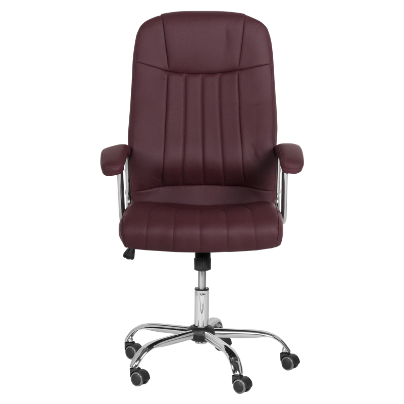 Президентски офис стол Carmen 6181 - бордо