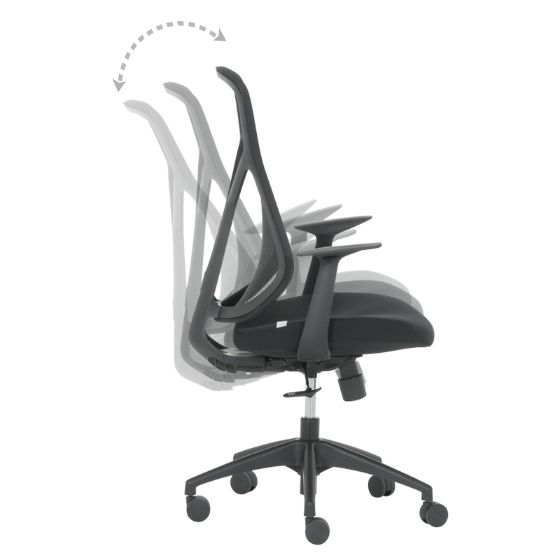 Работен офис стол Carmen 7900 - черен